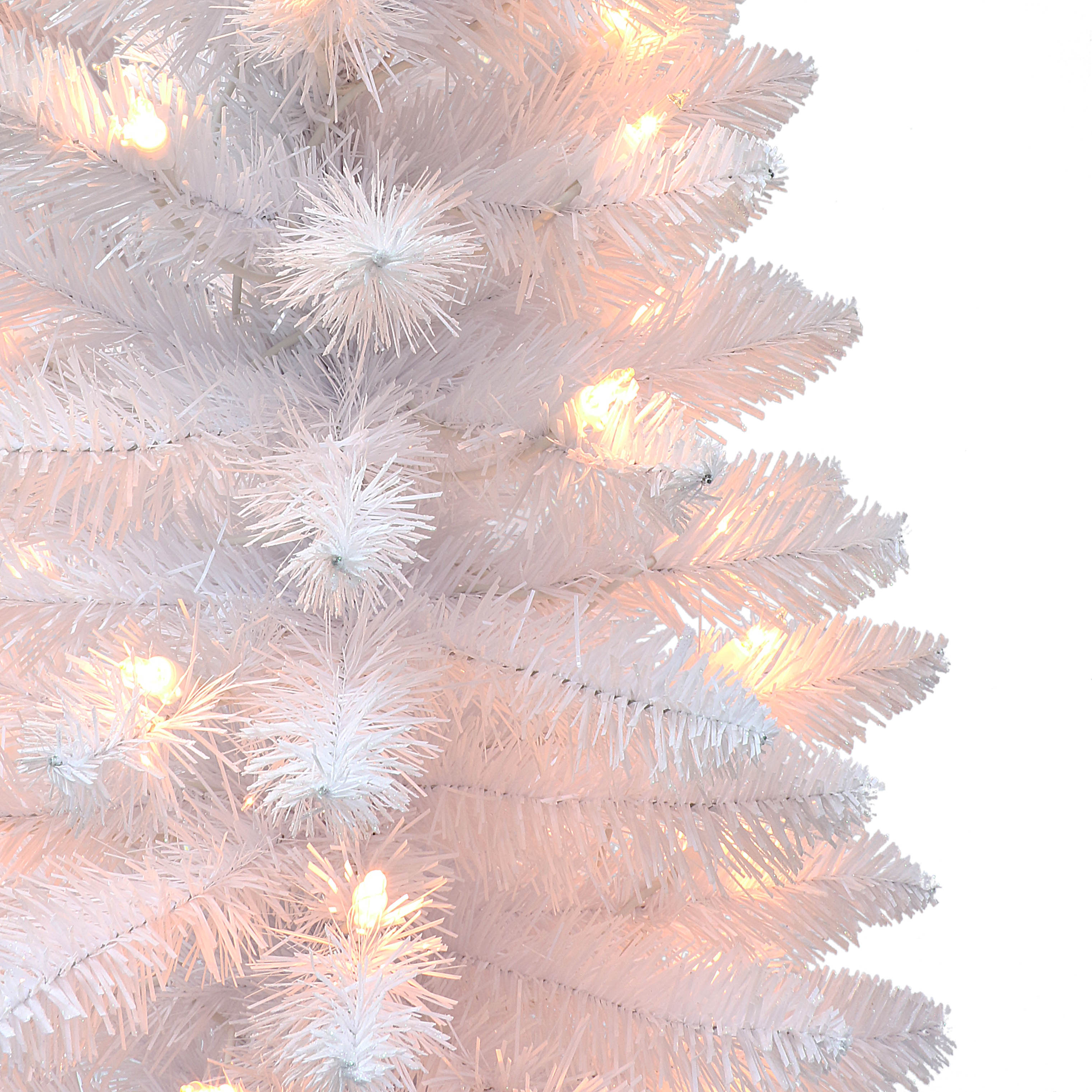 3ft Pre-lit White Christmas Tree